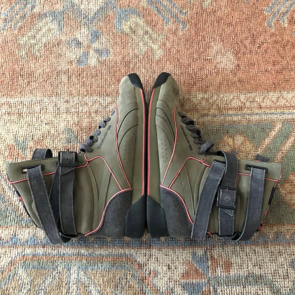 Reebok Suede High Top Sneakers - Size 7.5